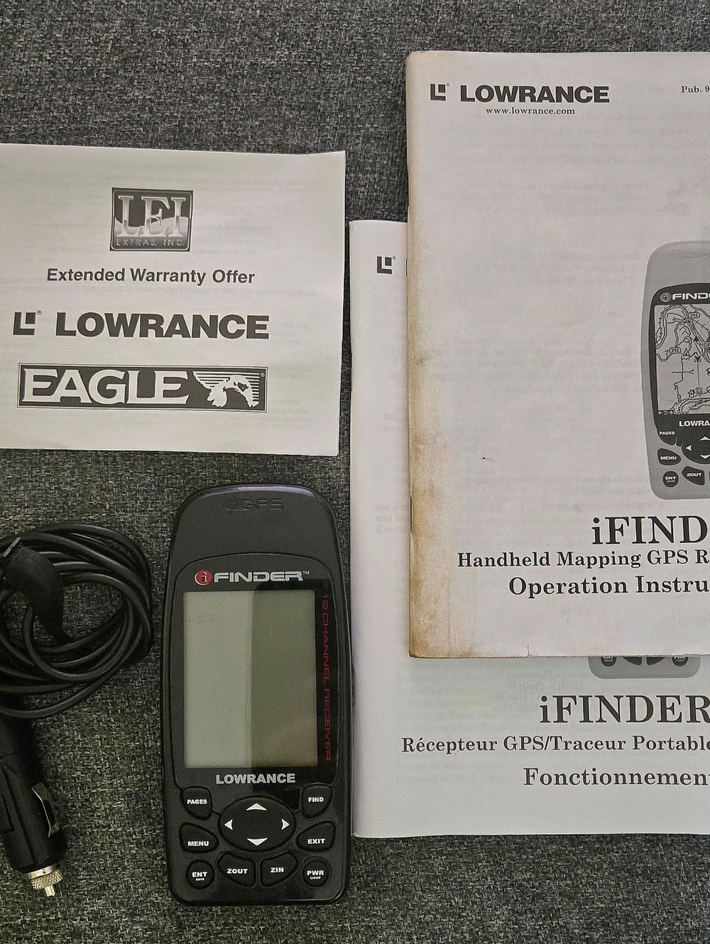 iFinder Handheld Mapping GPS Receiver